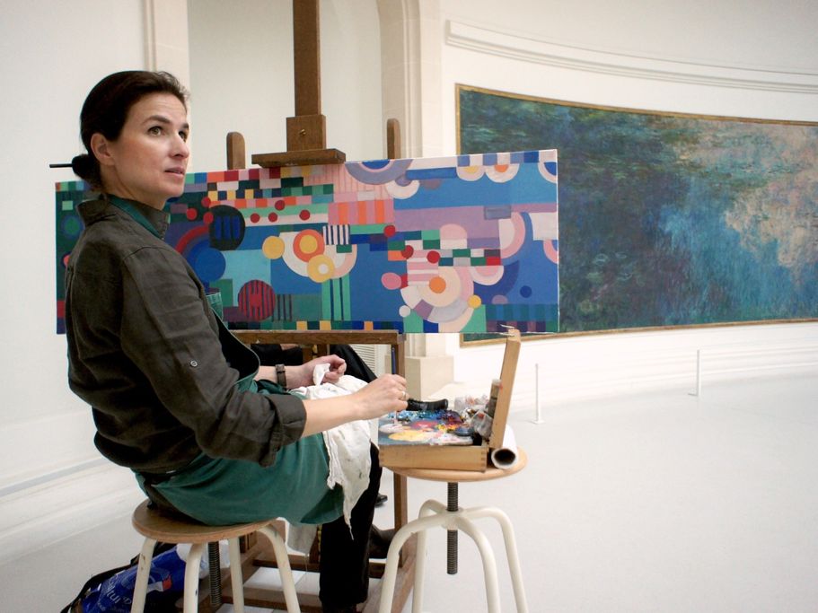 Conference in front of  "La Valse" by M. Ravel